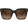 imageMEETSUN Vintage Square Oversized Sunglasses for Women Fashion Retro Designer Shades Big Trendy Large SunniesBlacktortoise  Brown