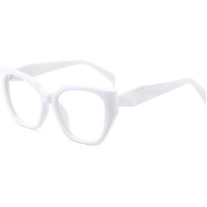 imageMEETSUN Blue Light Blocking Glasses for Women Cateye Vintage Square Computer Gaming Glasses UV400White