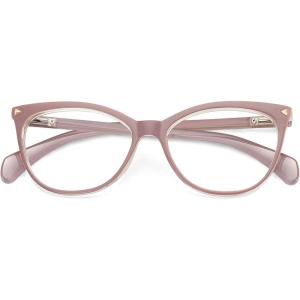 imageMEETSUN Non Prescription Glasses Frames For WomenRetro Cateye Fake Eyeglasses HD Clear LensCameo Brown Frame
