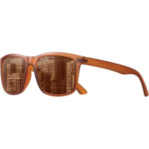 imageMEETSUN Polarized Sunglasses for Men Women Driving Sun Glasses UV ProtectionClear Brown Framebrown Lens