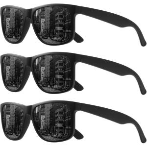 imageMEETSUN Polarized Sunglasses for Men Women UV Protection Classic Driving Sun Glasses3pack Black