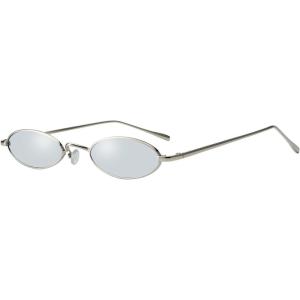 imageMEETSUN Vintage 90s Small Oval Sunglasses For Women Men Metal Frames Designer Gothic GlassesC8sliversliver