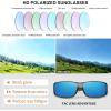 imageMEETSUN Fit Over Glasses Sunglasses for Men WomenWrap Around Sunglasses Polarized UV400 ProtectionA1clear Gray Frameblue Mirror Lens