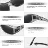 imageMEETSUN Fit Over Glasses Sunglasses for Men WomenWrap Around Sunglasses Polarized UV400 ProtectionA1clear Gray Framegray Lens