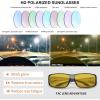 imageMEETSUN Fit Over Glasses Sunglasses for Men WomenWrap Around Sunglasses Polarized UV400 ProtectionA1clear Gray Framenight Vision Lens