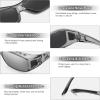 imageMEETSUN Fit Over Glasses Sunglasses for Men WomenWrap Around Sunglasses Polarized UV400 ProtectionA1clear Gray Framesilver Mirror Lens