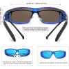 imageMEETSUN Fit Over Glasses Sunglasses for Men WomenWrap Around Sunglasses Polarized UV400 ProtectionZ1dark Blueblue Mirror Lens