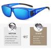 imageMEETSUN Fit Over Glasses Sunglasses for Men WomenWrap Around Sunglasses Polarized UV400 ProtectionZ1dark Blueblue Mirror Lens
