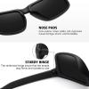 imageMEETSUN Polarized Sunglasses for Men Women Sports Driving Fishing Glasses UV400 Protection3packblack
