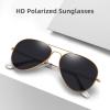 imageMEETSUN Aviator Sunglasses for Men Women Driving Polarized UV400 Protection Metal Frame3pack Black Graygold Graygold Blue