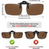 imageMEETSUN Polarized Clip On Sunglasses for Men Women Sports Fishing Driving Hiking Fit Over Prescription Glasses5packblackbluedark Greenbrownnight Vision