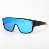 image:imageMEETSUN Oversized Fit Over Glasses Polarized Sunglasses for Men Trendy Flat Top Shades for Driving Fishing UV ProtectionMatte Black FrameBlue Mirrored Lens