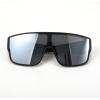 image:imageMEETSUN Oversized Fit Over Glasses Polarized Sunglasses for Men Trendy Flat Top Shades for Driving Fishing UV ProtectionMatte Black FrameSilver Mirrored Lens
