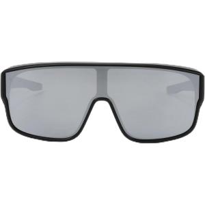 image:imageMEETSUN Oversized Fit Over Glasses Polarized Sunglasses for Men Trendy Flat Top Shades for Driving Fishing UV ProtectionMatte Black FrameSilver Mirrored Lens