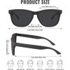 image:imageMEETSUN Polarized Sunglasses for MenSun Glasses with UV Protection for Driving FishingBlackBlueSilver Mirrored