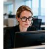 image:imageMEETSUN Blue Light Glasses for WomanTrendy Square Computer Gaming Eyeglasses Anti UV Ray EyewearBlack Frame Tortoise Temple