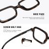 image:imageMEETSUN Blue Light Glasses for WomanTrendy Square Computer Gaming Eyeglasses Anti UV Ray EyewearTortoise