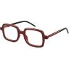 image:imageMEETSUN Blue Light Glasses for WomanTrendy Square Computer Gaming Eyeglasses Anti UV Ray EyewearRed
