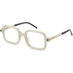 image:imageMEETSUN Blue Light Glasses for WomanTrendy Square Computer Gaming Eyeglasses Anti UV Ray EyewearLight Brown