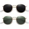 (2 Pack) Gold/Grey + Gold/Dark Green