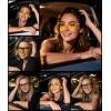 image:imageMEETSUN Polarized Sunglasses for Women Men Classic Retro Trendy Designer StyleNight Vision Lens  Clear Frame