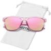 Pink Frame / Pink Mirrored Lens