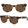 image:imageMEETSUN Polarized Sunglasses for Women Men Classic Retro Square Frame Driving Sun Glasses UV ProtectionBrown Tortoise Frame Brown Lens