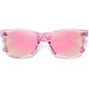 image:imageMEETSUN Polarized Sunglasses for Women Men Classic Retro Square Frame Driving Sun Glasses UV ProtectionLight Pink Frame Purplepink Mirrored Lens