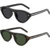 C1 Black Frame+ C3 Leopard Print Frame
