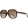 image:imageMEETSUN Retro Square Aviator Trendy 90s Double Bridge Sunglasses for Women  Retro Square Aviator Sunglasses for Women Men Trendy 70s Top Bar Double Bridge Sunglasses UV400 Lightweight ShadesC2 Tortoiseshell Frame Gradient Tea Lens