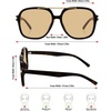 image:imageMEETSUN Retro Square Aviator Trendy 90s Double Bridge Sunglasses for Women  Retro Square Aviator Sunglasses for Women Men Trendy 70s Top Bar Double Bridge Sunglasses UV400 Lightweight ShadesC3 Tortoiseshell Frame C4 Black Frame