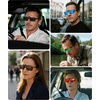 image:imageMEETSUN Polarized Clip On Sunglasses for Men Women Sports Fishing Driving Hiking Fit Over Prescription Glasses4packblackbluedark Greenbrown