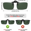 image:imageMEETSUN Polarized Clip On Sunglasses for Men Women Sports Fishing Driving Hiking Fit Over Prescription Glasses6packblackbluereddark Greenbrownnight Vision