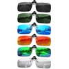 6pack-black+red+blue+green+dark Green+silver