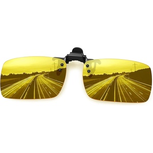 image:imageMEETSUN Polarized Clip On Sunglasses for Men Women Sports Fishing Driving Hiking Fit Over Prescription Glasses1packnight Vision