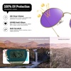image:imageMEETSUN Round Polarized Sunglasses for Women Men Classic Retro Metal Frame Sun Glasses UV ProtectionGoldPurple