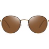 image:imageMEETSUN Round Polarized Sunglasses for Women Men Classic Retro Metal Frame Sun Glasses UV ProtectionLeopardBrown